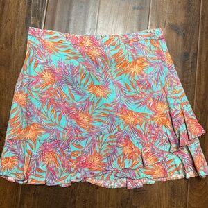 Colorful Floral Skirt